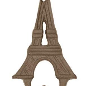 Wall Hook - Eiffel Tower, Dark Brown Cast Iron