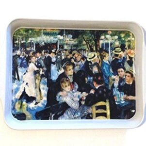 Tray -"Dance at Le Moulin de Galette" - by Renoir (Tin) 8 1/4" x 5 1/2"