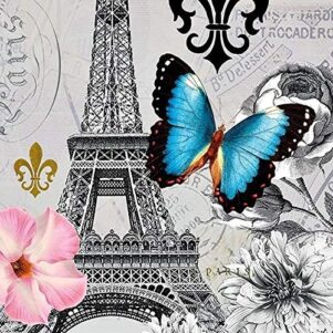 Napkin/Luncheon - "Ici Paris" by Ambiente 3-ply Paper 20ct