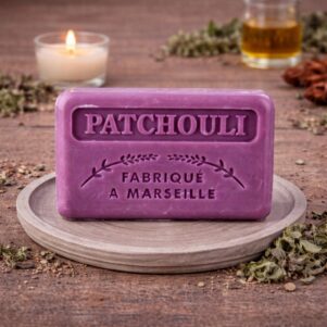 French Milled Soap - Patchouli (Mint) - 125g All Natural Imported