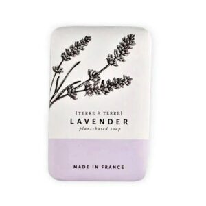 French Lavender Soap by Terre À Terre - 7oz 200g - Imported