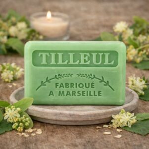 French Milled Soap - Tilleul (Linden) - 125g All Natural Imported