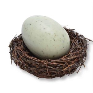 French Egg Soap - Green Tea Mandarin by La Lavande 75g