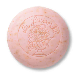 French Soap - Rose Petal -100g Round by La Lavande
