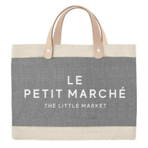 Mini Grey Market Tote - Let Petit Marché